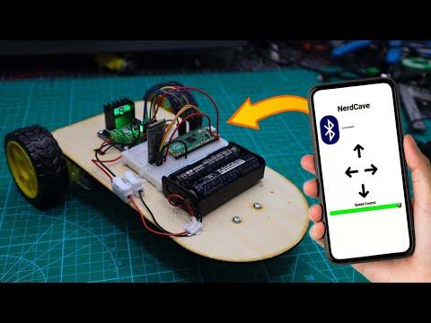 Raspberry Pi Pico - Bluetooth Controlled Car Project