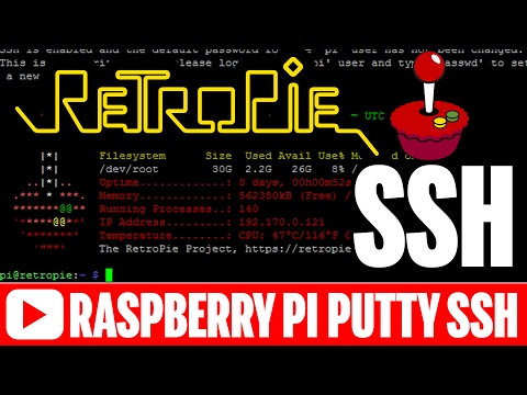 Raspberry Pi SSH Tutorial for RetroPie 4.1