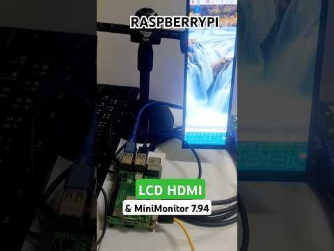 RaspberryPi &amp; Minimonitor 7.84&quot; 2 #trending #raspberrypi