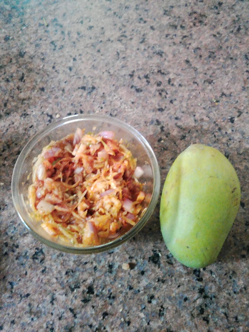 Raw mango hot salad.jpg