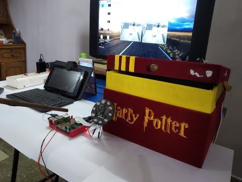 Real Working Harry Potter Wand With Computer Vision and ML