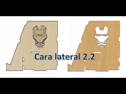 Realizaci&oacute;n de la cara lateral 2.2 - Porta celular/Fusion 360