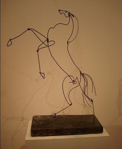 Rearing Stallion Alexander Calder Eric Wilcox flickr.jpg