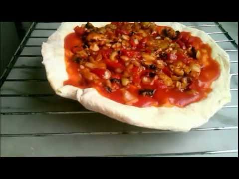 Receta: pizza sin levadura (ES-EN-FR) (vegetariana). (1)