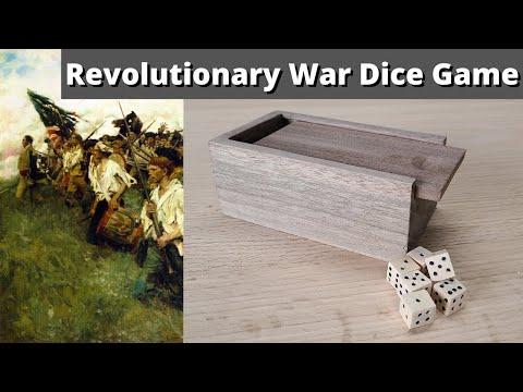 Recreating a Revolutionary War Era Dice Game