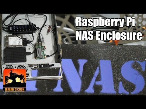 Recycled Raspberry Pi NAS Enclosure [Howto]