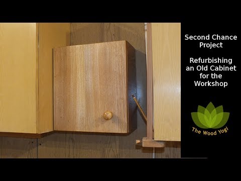 Refurbishing an old cabinet for the workshop - Woodworking Project