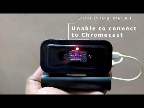 Remote Control Chromecast with Gestures Using ESP8266 NodeMCU LED Status Indication