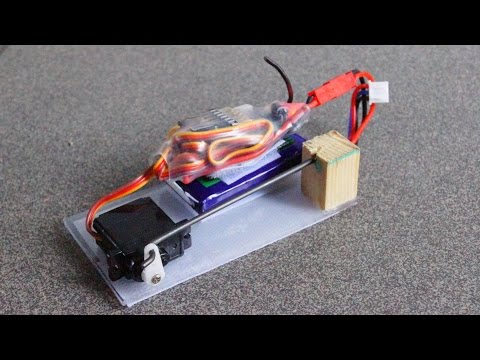 Remote Control Drop Mechanism From Servo (DIY)