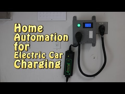 Remote Control Electric Car Charging with Home Automation system