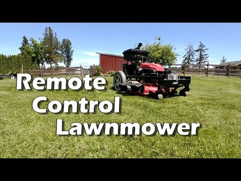 Remote Control Lawn Mower