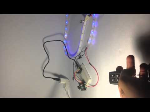 Remote Control and NeoPixel Strip Test