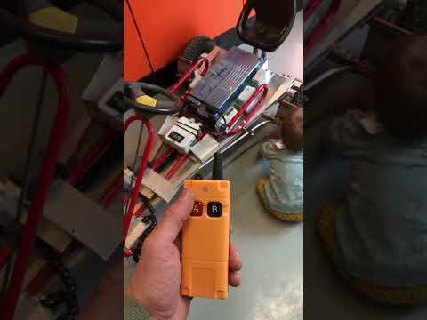 Remote switch for diy e kart