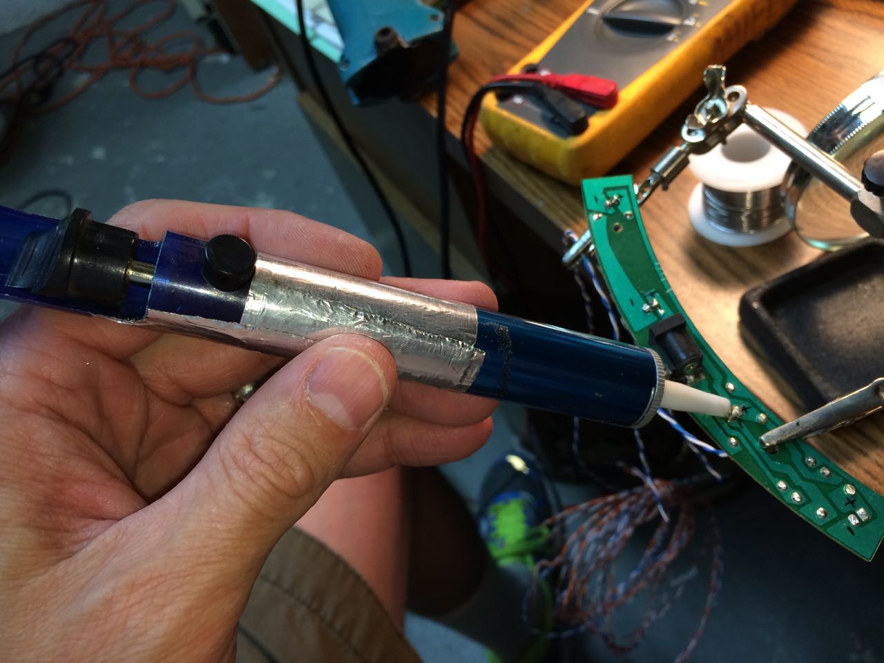 Removing Solder Bridge Across LED Pins With a Solder Sucker.jpg