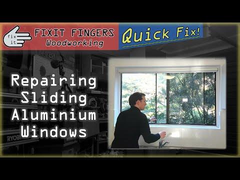 Repair Sliding Aluminium Window Tracks