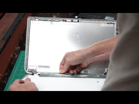 Replacing The Screen Cable On A Laptop