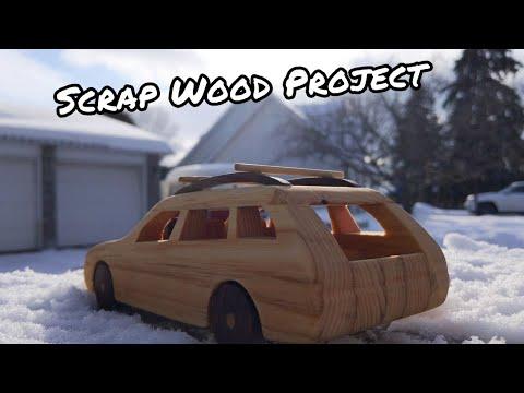 Replicating my Station Wagon [Scrap Wood Toy Car]