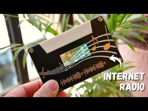 Retro Internet Radio using ESP32 &amp; Transparent OLED Display
