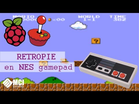 RetroPie NES gamepad GIGANTE