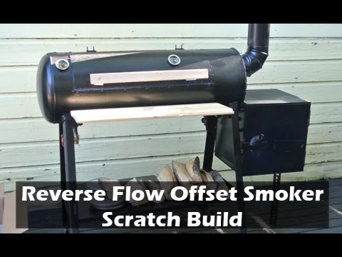 Reverse Flow Offset Smoker Build