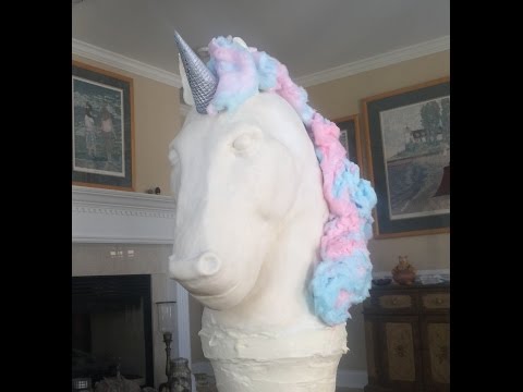 Rice Krispies Sculpting: Unicorn