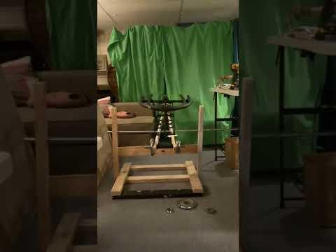 Rising Candelabra Prototype - With Weights, Without Speed Control