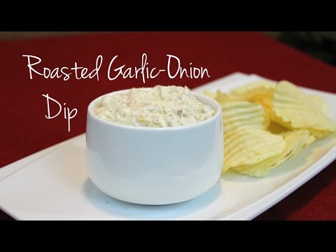 Roasted Garlic-Onion Dip | Josh Pan