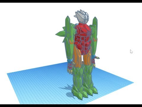 Robot Creation Process in Tinkercad