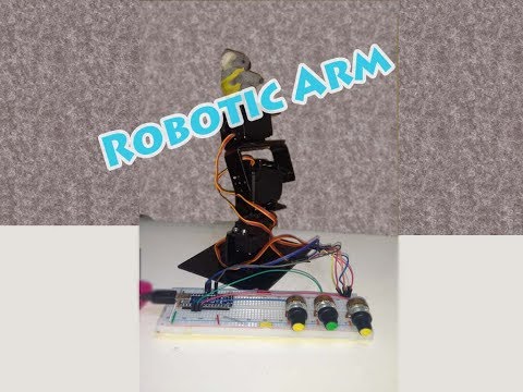 Robotic Arm With Arduino Nano