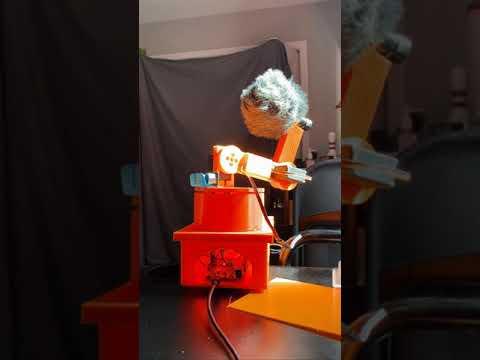 Robotic Boom Arm in action