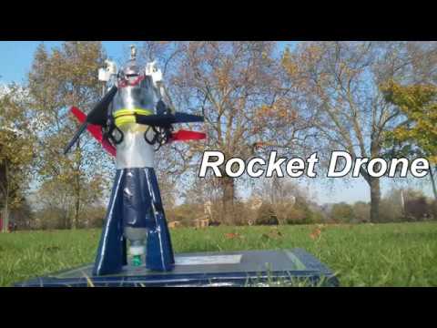 Rocket Drone Landing No Wind