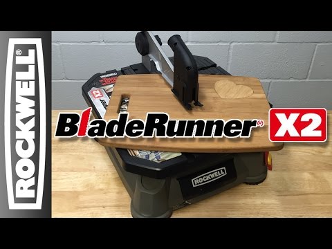 Rockwell BladeRunner X2 Portable Tabletop Saw - Cutting Board Project