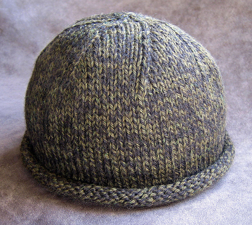 Rolled Brim Boyfriend Hat