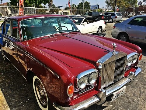 Rolls Royce Silver Shadow 1967 interior restoration