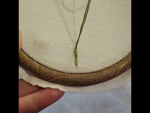 Rose Embroidery part 4