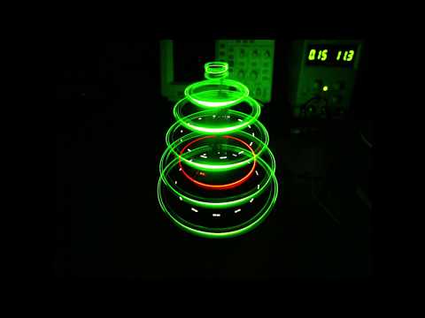 Rotating LED Christmas Tree + Arduino Wireless Power Transfer