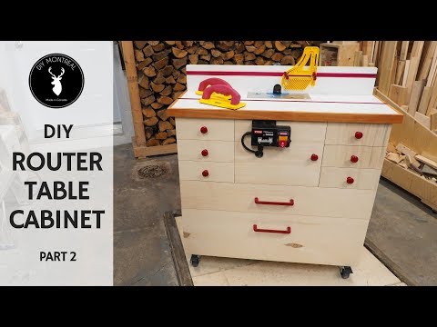 Router Cabinet | DIY Router Table Build - Part 2