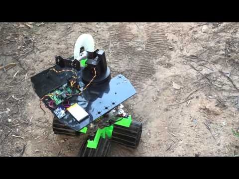 Rover Repair Robot Outdoor Test No.1