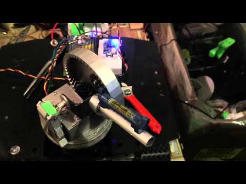 Rover Repair Robot with Gearbox and Feedback System