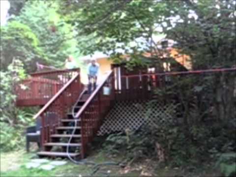 Rube Goldberg machine for ice-bucket challenge