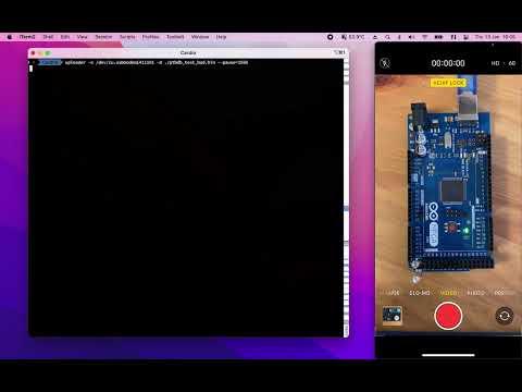 Running Inference on the Microcontroller.Arrhythmia is detected