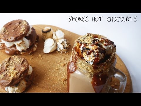 S'mores Hot Chocolate - Hot Chocolate Series Part 7 - ASMR - Treat Factory