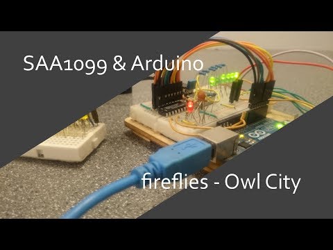 SAA1099 &amp;amp; Arduino - Fireflies - Owl City