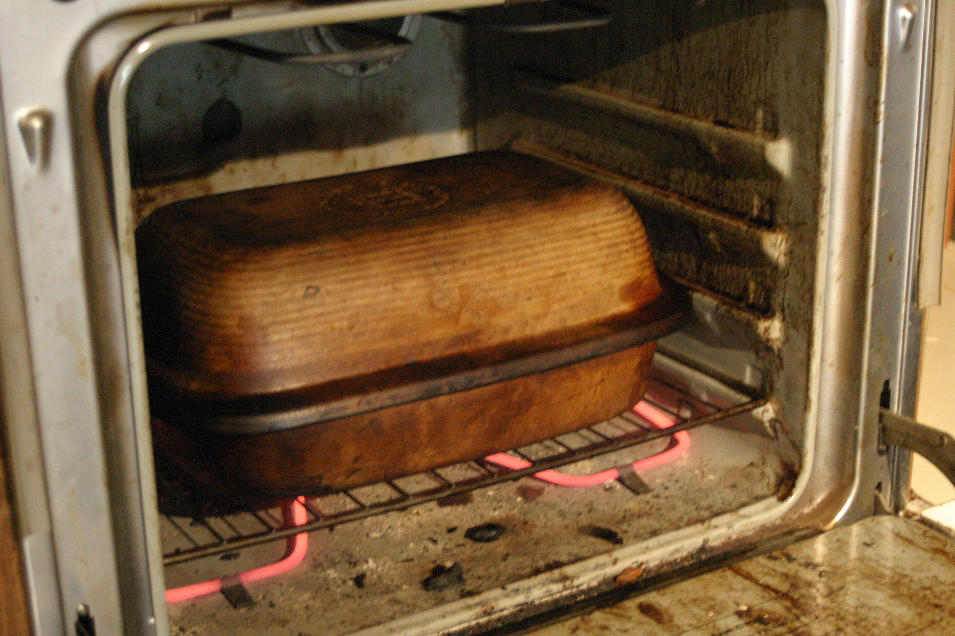 SD sq pan in oven.JPG