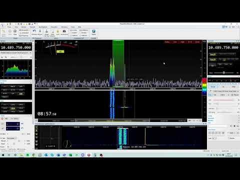 SDR console Qo-100 transmit and correction