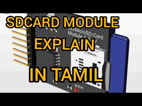 SDcard Module Explain in Tamil