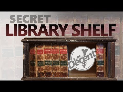 SECRET LIBRARY SHELF - a Decent project