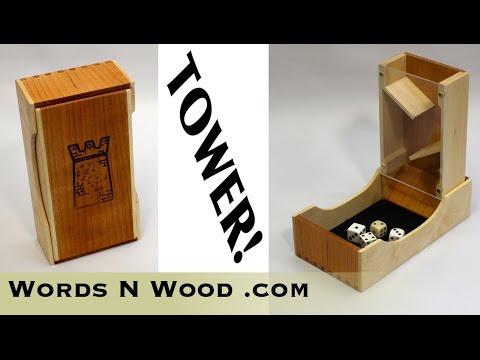 SEE-THROUGH Nesting Dice Tower (WnW #92)