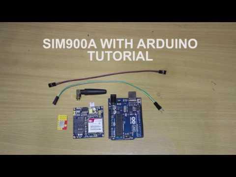 SIM900A with arduino tutorial. How to send and receive message