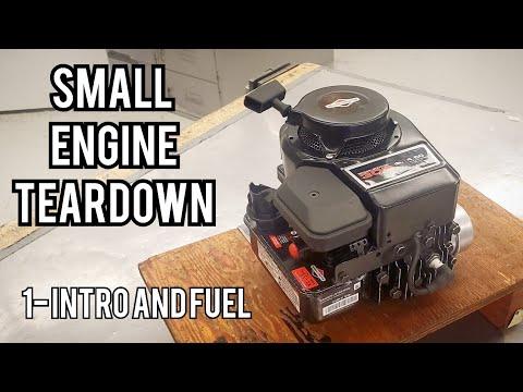 SMALL ENGINE TEARDOWN 1 - Intro and removing the Carb and Gas Tank